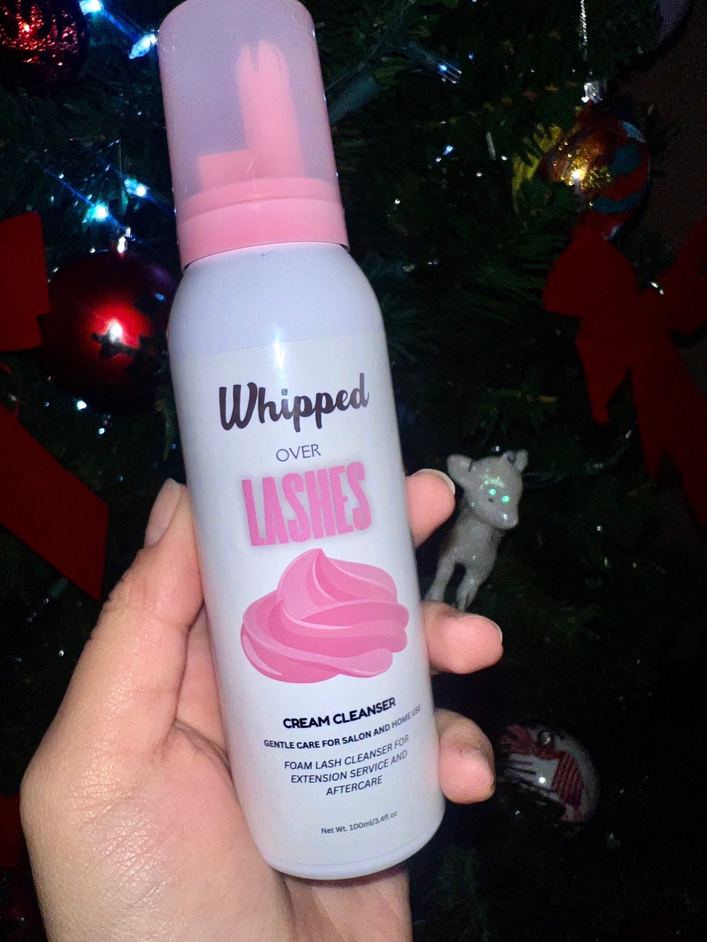 Whipped over lashes lash cleanser