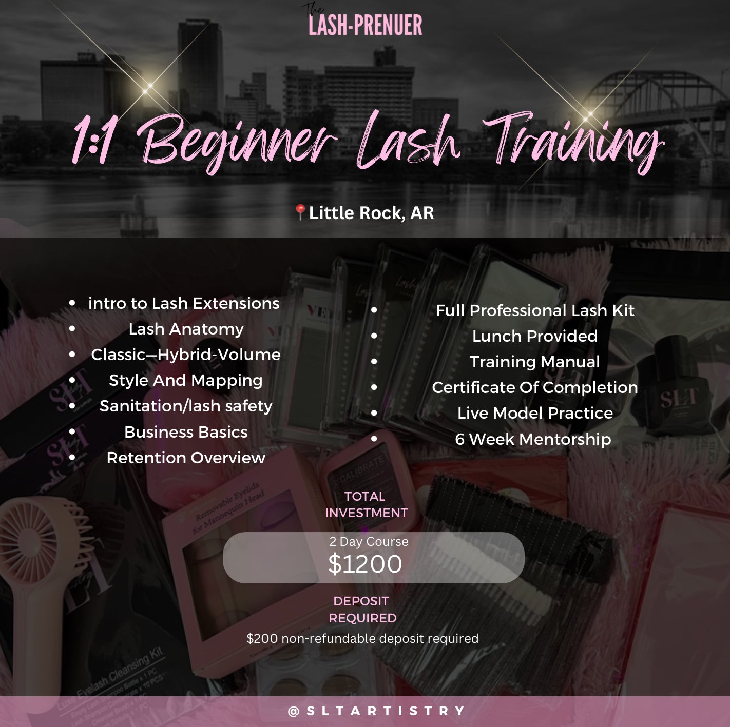 1:1 Lash Trainings