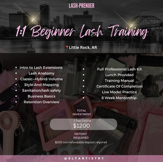 1:1 Lash Trainings