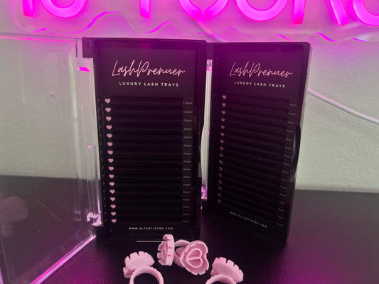 The LashPrenuer Trays D Curl